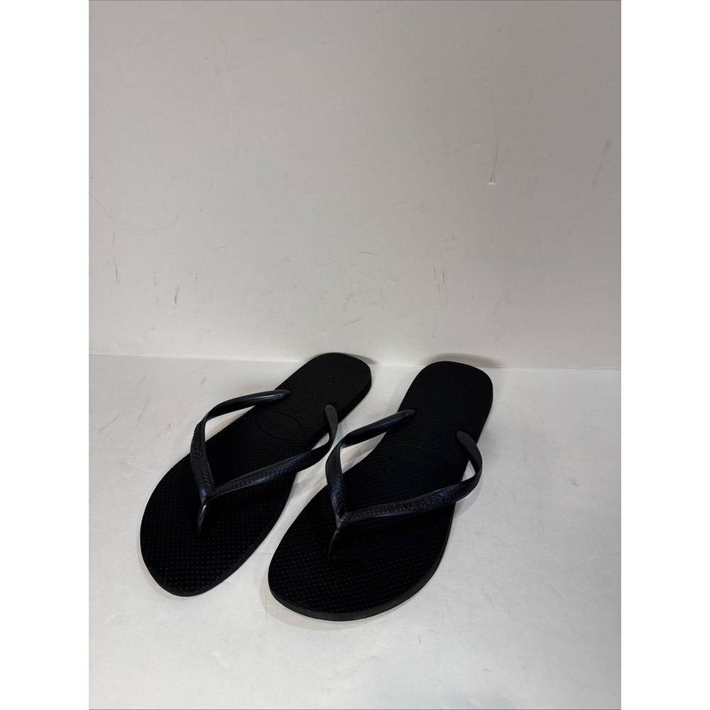 Havaianas Black Flip Flop Sandals